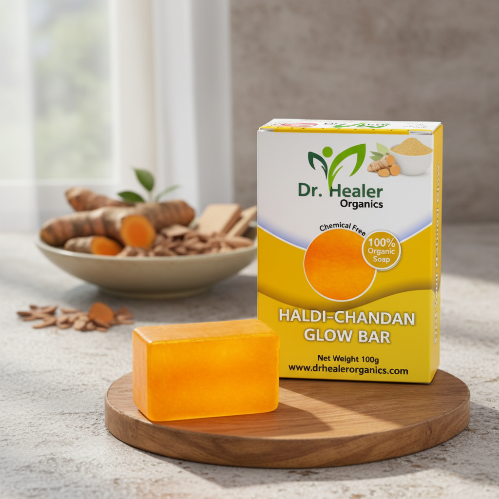 Haldi Chandan Soap By Dr Healer Organics