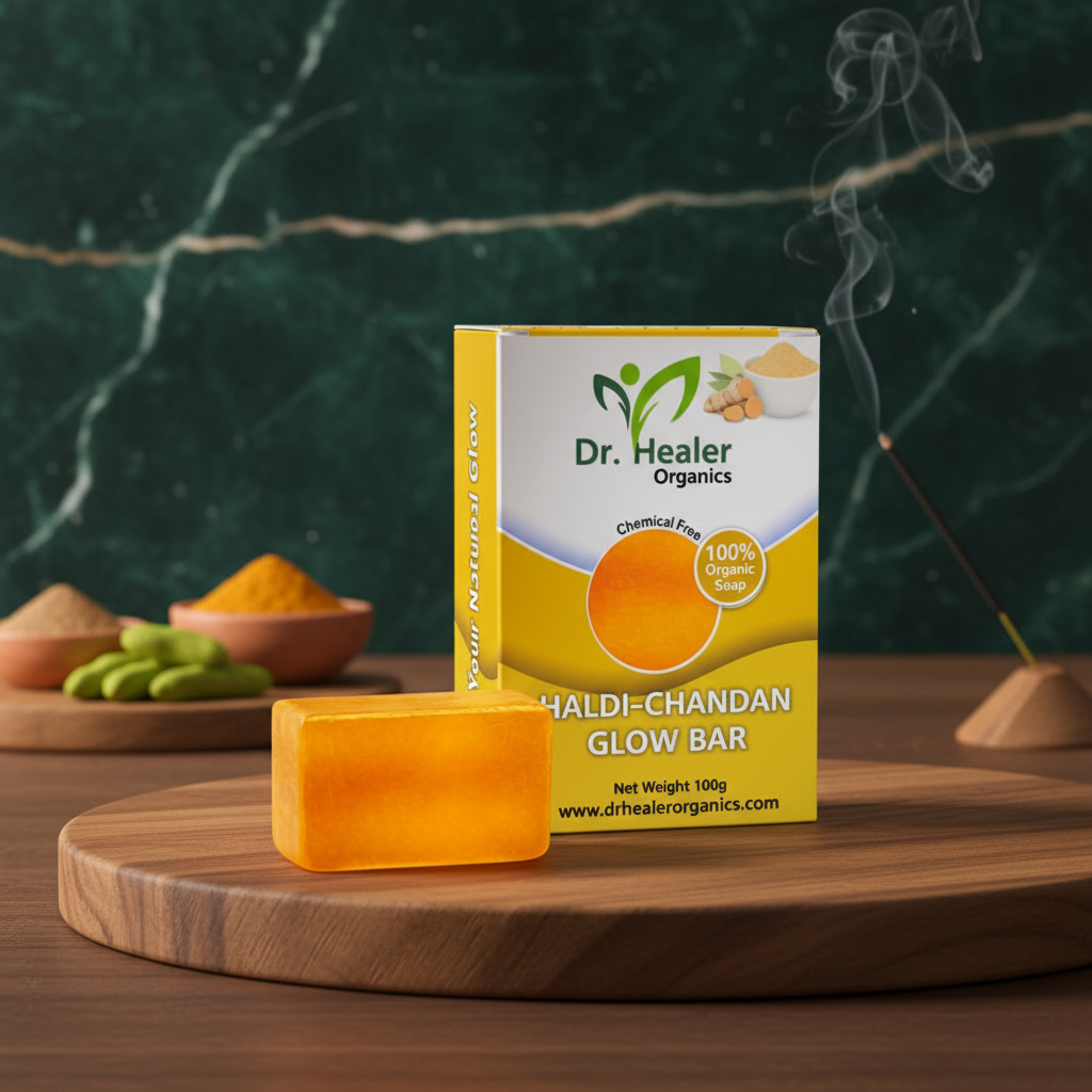 Haldi Chandan Soap By Dr Healer Organics